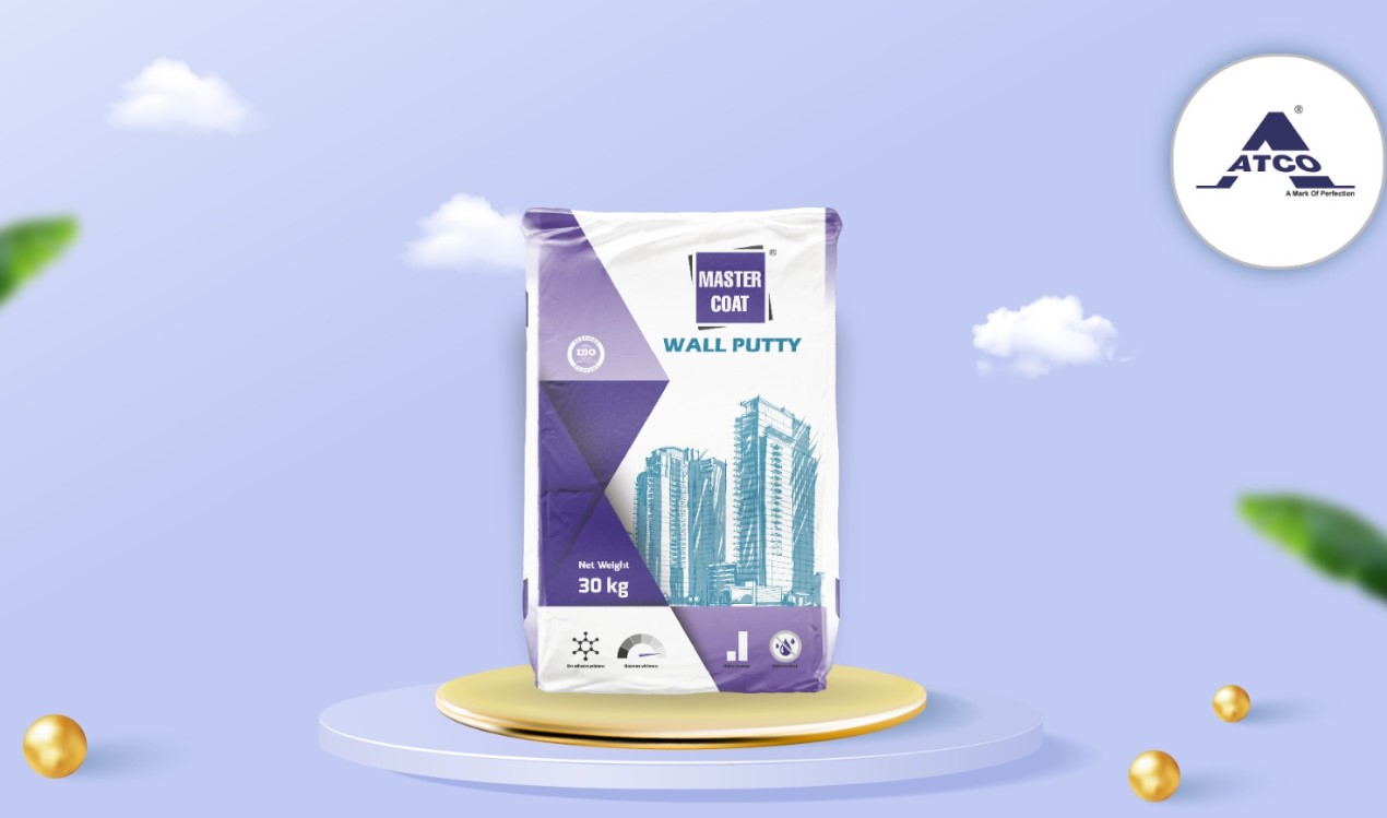 Mastercoat Wallputty White Cement Based Wall Putty for Interior and Exterior Walls, Water Resistant Smooth Finish with Strong Adhesion, No Curing Formula for Long Lasting Paint Base